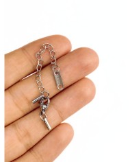 Çelik Uzatmalı Kapsül Kapama Orjinallik Aparatlı Nikel - 2x2mm