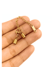 Çelik Uzatmalı Kapsül Kapama Orjinallik Aparatlı Sarı - 4x4mm