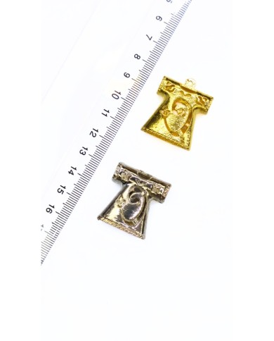 Zamak Kaftan Model Vav Motifli Tesbih İmamesi Nikel - 26x28mm