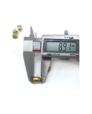9mm Huni Boncuk Kapak - Boncuk Şapkası - Gold - 10 Adet