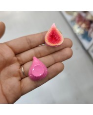 Plastik İncir Meyve Figürlü Kolye Bileklik Ucu Charm 1 Adet