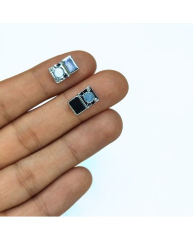 Mıknatıslı Kolye Bileklik Kilidi Kapama Nikel - 1 Adet