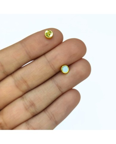 Mıknatıslı Kolye Bileklik Kilidi Kapama Nikel - 1 Adet