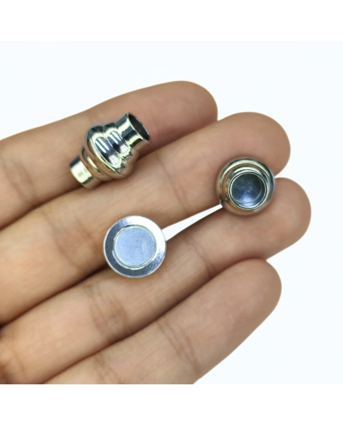 Mıknatıslı Kolye Bileklik Kilidi Kapama Sarı - 1 Adet