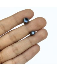 Mıknatıslı Kolye Bileklik Kilidi Kapama Antrasit - 1 Adet